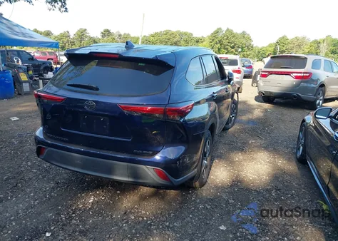 2021 Toyota Highlander Xle из США, поврежденный, VIN 5TDGZRBH8MS103035